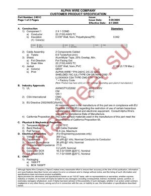 2401C SL002 datasheet  